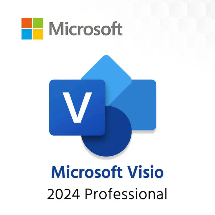 Microsoft Visio 2024 Professional Bind Key | Lifetime License | Windows